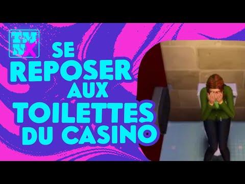 SE REPOSER AUX TOILETTES DU CASINO