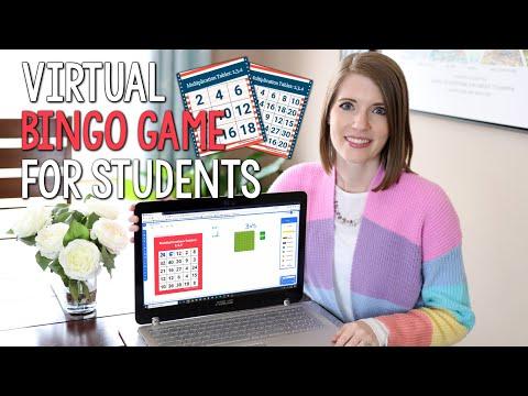 Virtual Bingo Game For Students | Create An Online Bingo Game In Under 5 Minutes!