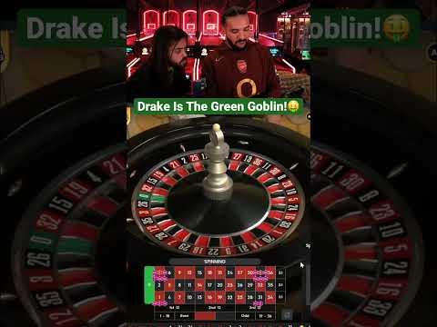 Drake Is The Green Goblin On Roulette! #drake #roulette #hugewin #maxbet #maxwin #casino