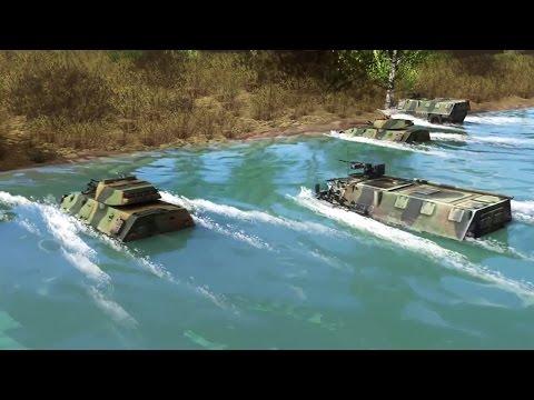 Wargame: Red Dragon. Стрим 3. Две дюжины БМ-24 или лунный пейзаж по-советски