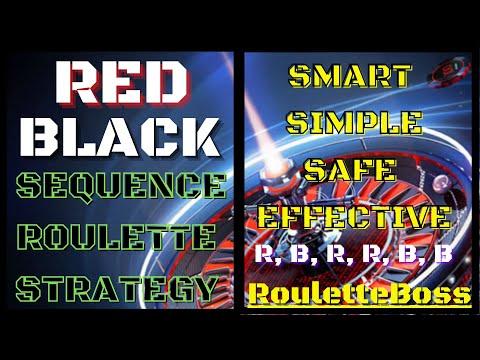 Red Black Sequence Roulette Strategy | Roulette Boss