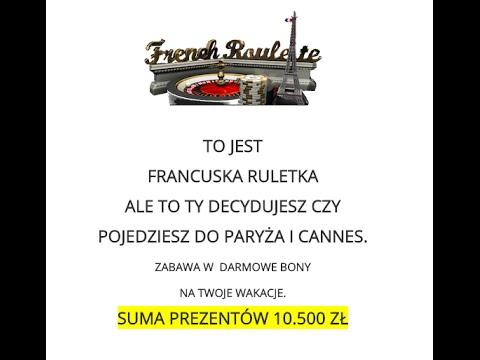 FRANCUSKA RULETKA I DARMOWY BON WAKACYJNY