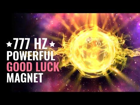 Powerful Good Luck Magnet ★ 777 Hz ★ Get Lucky, Law Of Attraction Binaural Beats