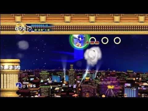 [HD] Sonic 4 - Casino Street Zone Act 1 (Neon City Adrift In The Night)