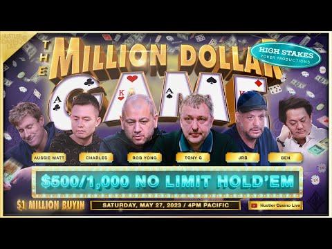 $500/1,000/2,000 W/ Tony G, JRB, Aussie Matt, Nik Airball, Ben, Charles, Rob Yong, Huss