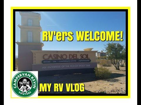 RV'ers ARE WELCOME AT THE CASINO DEL SOL IN TUCSON ARIZONA