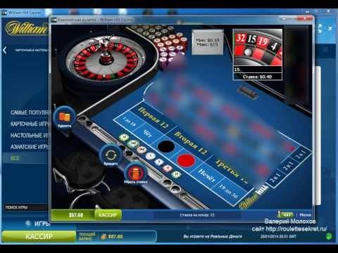 Как выиграть в рулетку. Результат William Hill Casino