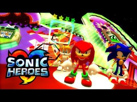 Sonic Heroes - Casino Park - Team Sonic [REAL Full HD, Widescreen] 60 FPS