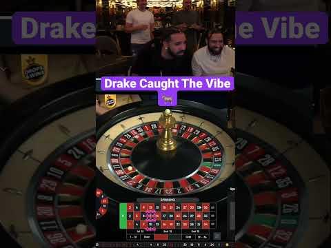 Drake Caught The Vibe On Roulette! #drake #shorts #roulette #fyp