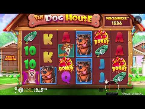 Занос в слоте The Dog House !  Занос по 300 р ! Казино онлайн ! Заносы недели !