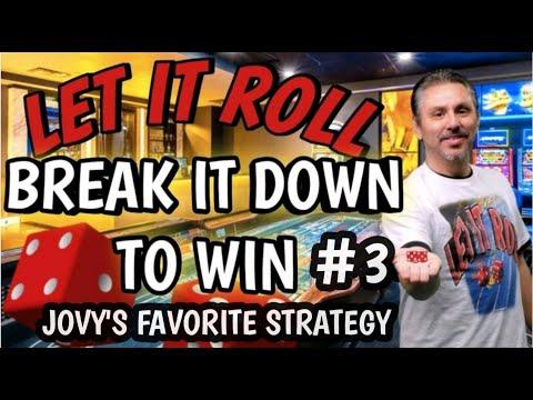 HOW TO PLAY JOVY'S FAVORITE CRAPS STRATEGY AND WIN!!! - BREAK IT DOWN TO WIN Ep. #3