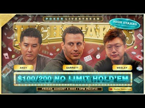 SUPER HIGH STAKES $100/200/400 W/ Garrett, Andy, Wesley, Double M, Ryusuke, Bill Klein, Han & J.R.