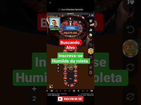 Buscando O Alvo Na 3° Dúzia Próxima Ao Zero, Estratégia Do Humilde #rendaextra #humildedaroleta