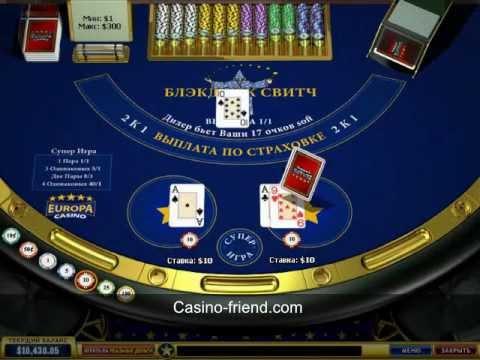 Europa Casino изнутри - видеообзор онлайн-казино Европа