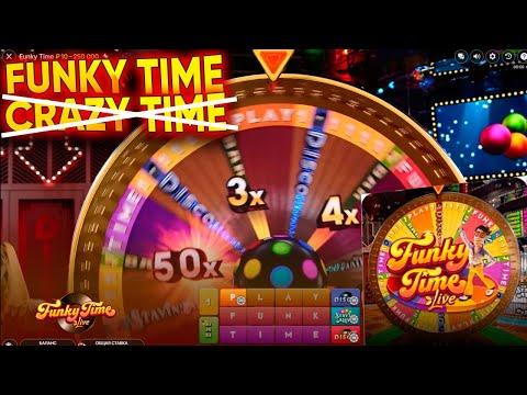 Funky Time - После таких бонусок Crazy Time ОТДЫХАЕТ! Первый Официальный Обзор