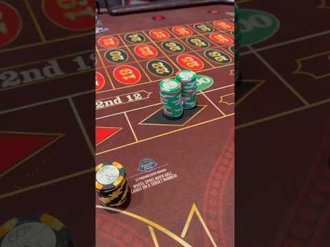 $500 Bet On Roulette!! Las Vegas #casino #lasvegas #shorts