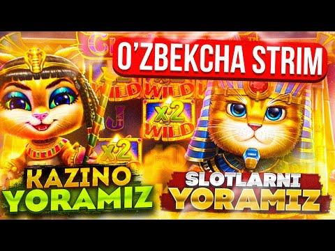 OZBEKCHA STRIM LIVE KAZINO VA SLOTLAR, DEPOZIT 8.000.000 SO'M, BUGUN BOSHQACHA BO'LADI!