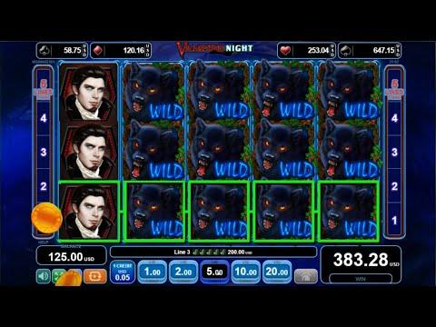 VAMPIRE NIGHT BIG WIN  EGT HIGHROLLS! Онлайн слоты Egt казино