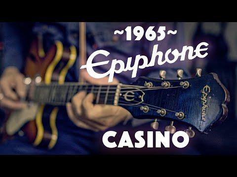 The Beatles Favourite Guitar? Hear This Clean Original 1965 Epiphone Casino