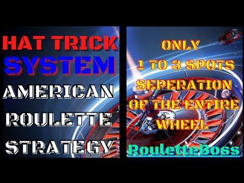 Hat Trick System | American Roulette Wheel | Roulette Boss