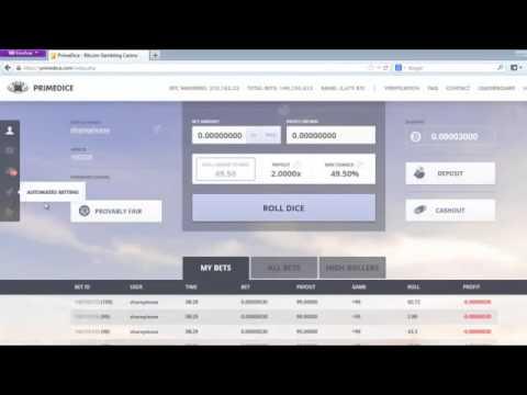 Как быстро выиграть бесплатные Bitcoin в Primedice стратегии, не мартингейл 2014