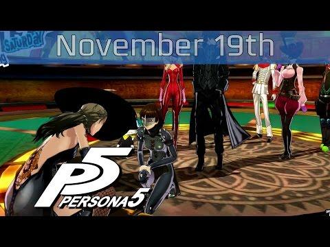 Persona 5 - November 19th: Saturday Casino Palace Boss Walkthrough [HD 1080P]