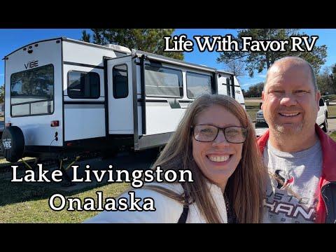 Lake Livingston RV Camping| Casino In Texas? | Blackstone Steaks!| Life With Favor RV