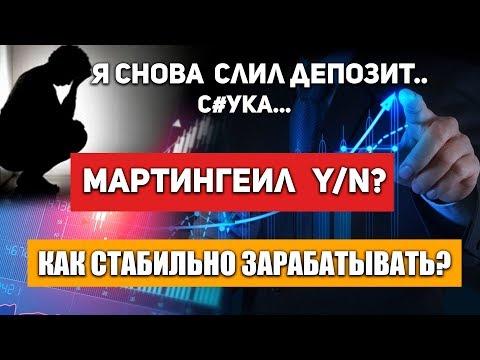 КАК НЕ СЛИВАТЬ НА БО?? МАРТИНГЕЙЛ ЗЛО??  КАК СТАБИЛЬНО ВЫХОДИТЬ В ПЛЮС.  Intrade.bar