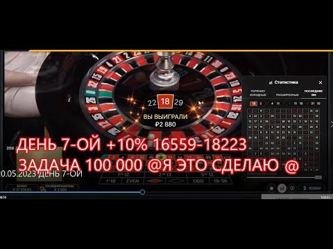 20 05 2023,ДЕНЬ 7-ОЙ +10%( деп 16567-18223) ЗАДАЧА 100 000 Я ЭТО СДЕЛАЮ