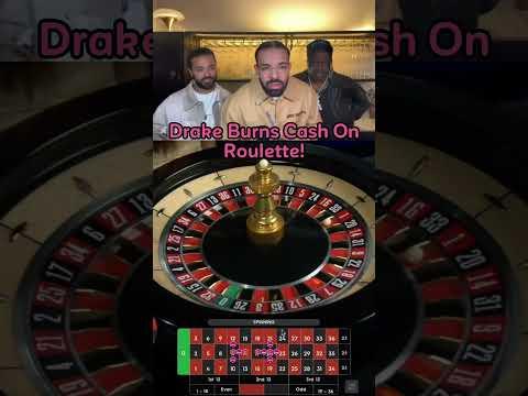 Drake Loses Insane $650,000 In 1 Spin Of Roulette! #drake #lilyachty #gambling #roulette #casino