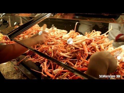 [HD] Tour Of Carnival World Buffet At Rio Casino In Las Vegas - Las Vegas Buffet Tour