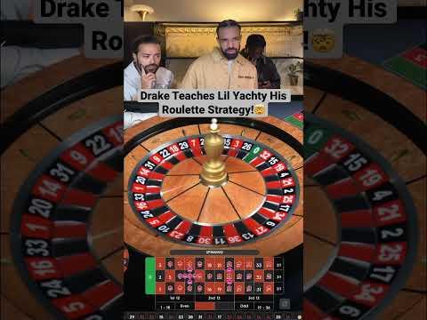 Drake Teaches Lil Yachty His Roulette Strategy! #drake #roulette #lilyachty #strategy #maxwin