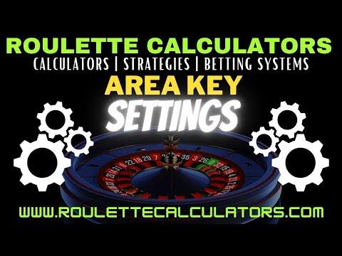 Area Key - In-depth Settings (Roulette Betting Systems)