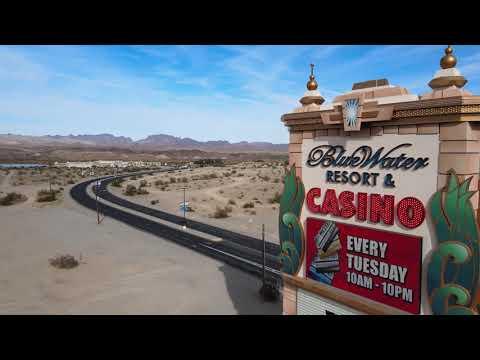 Flight Around Blue Water Casino/RV Park In Parker, Arizona.