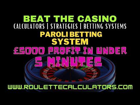 Paroli Betting System - Safest Roulette Strategy