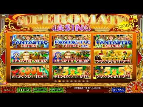 Демо Superomatic Casino 17.01.♧HD | Игровые автоматы Супероматик Казино