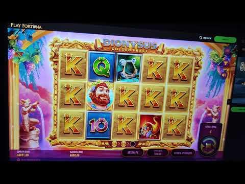 ЗАНОС? Dionysus Golden Feast. Что будет если играть в слот с балансом 200к в казино плей фортуна