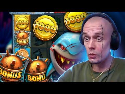 ВИТУС ВЫИГРАЛ 12 МИЛЛИОНОВ / ПОЙМАЛ X1000 В RAZOR SHARK / Витус заносы недели